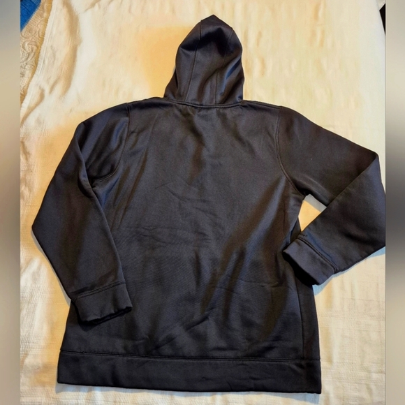 Under Armour men's size Large loose Army logo hoodie, big pocket VGUC - Picture 3 of 5